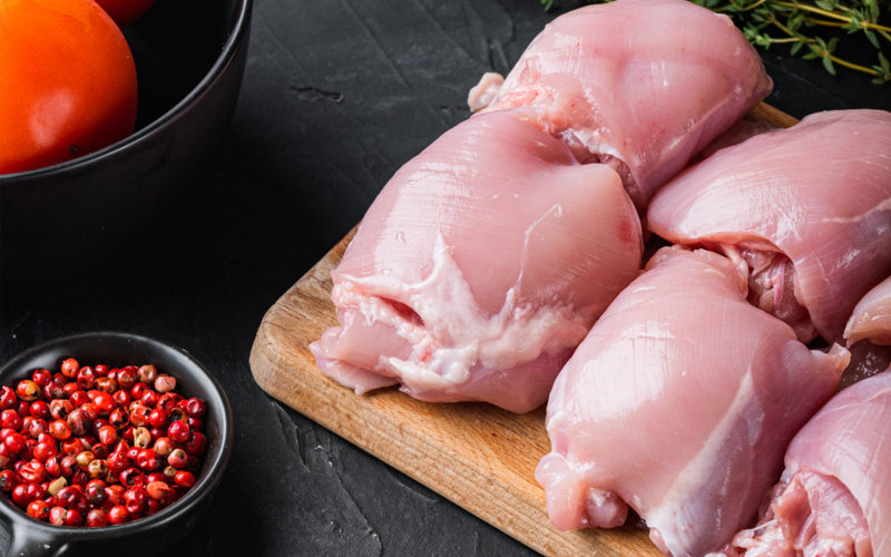 Wholesale Boneless Chicken Thighs for Delivery in Southern California