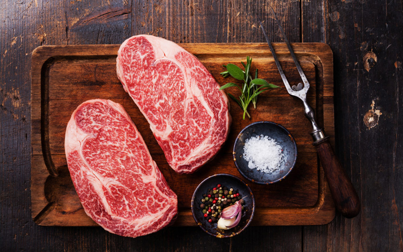 wholesale Rib Eye steak delivery in southern california by Ideal Meats