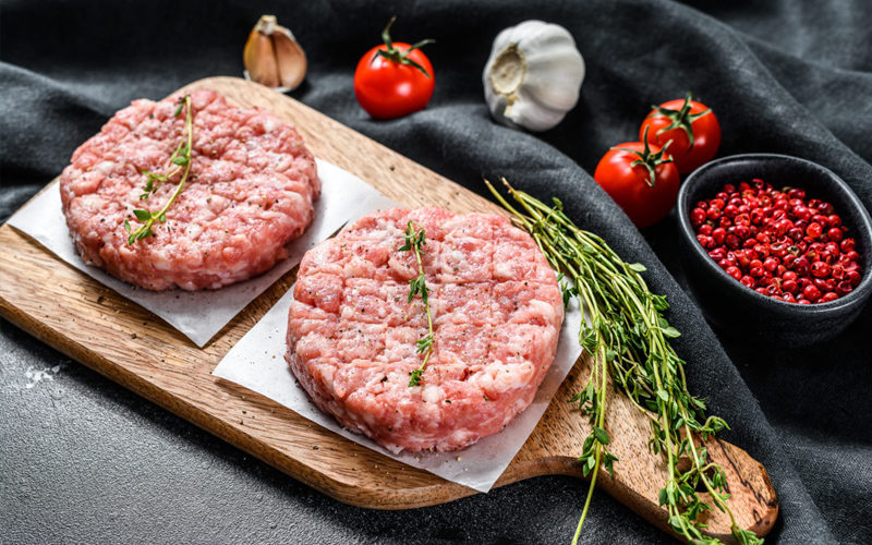 bulk meat delivery turkey patties from Ideal Meats in Southern California